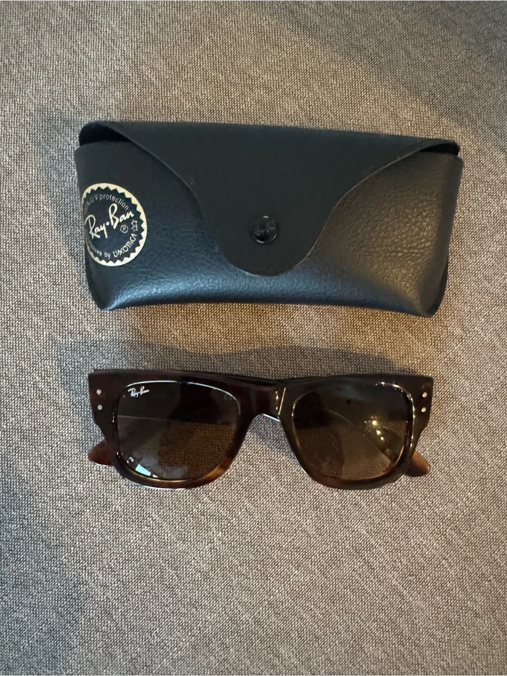 Ray-Ban Mega Wayfarer Sunglasses - Brown Lenses